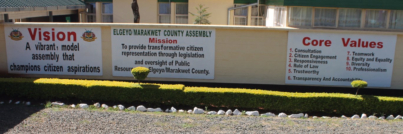 Elgeyo/Marakwet County Assembly banner