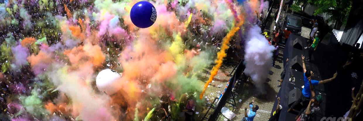 BALI RUN COLOR PARTY banner
