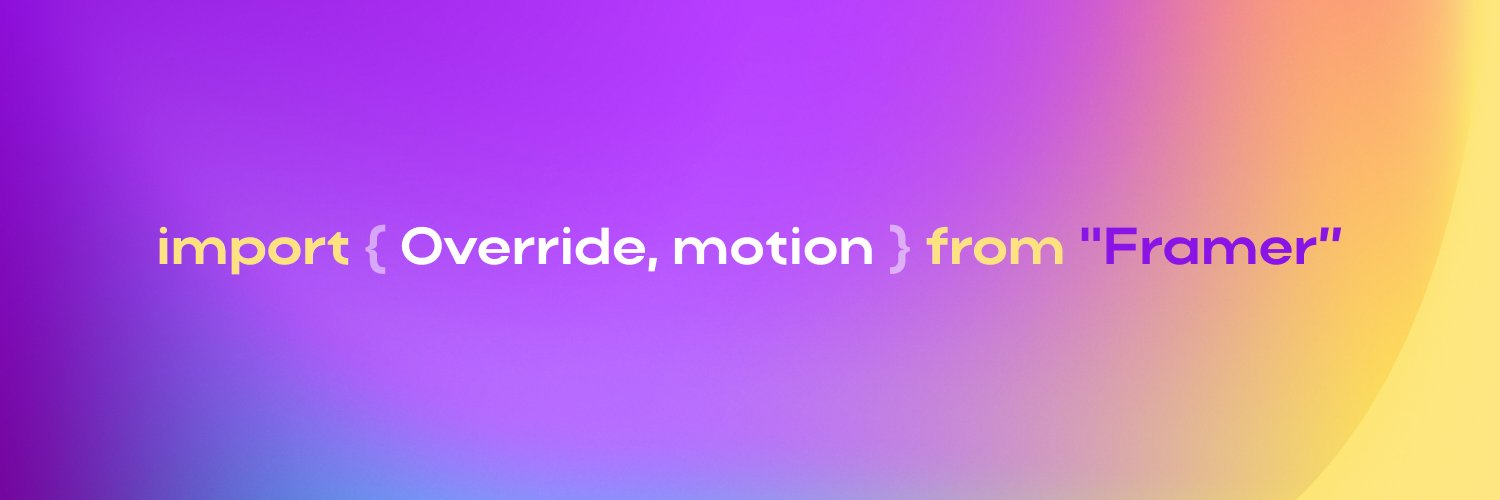 FramerOverrides banner