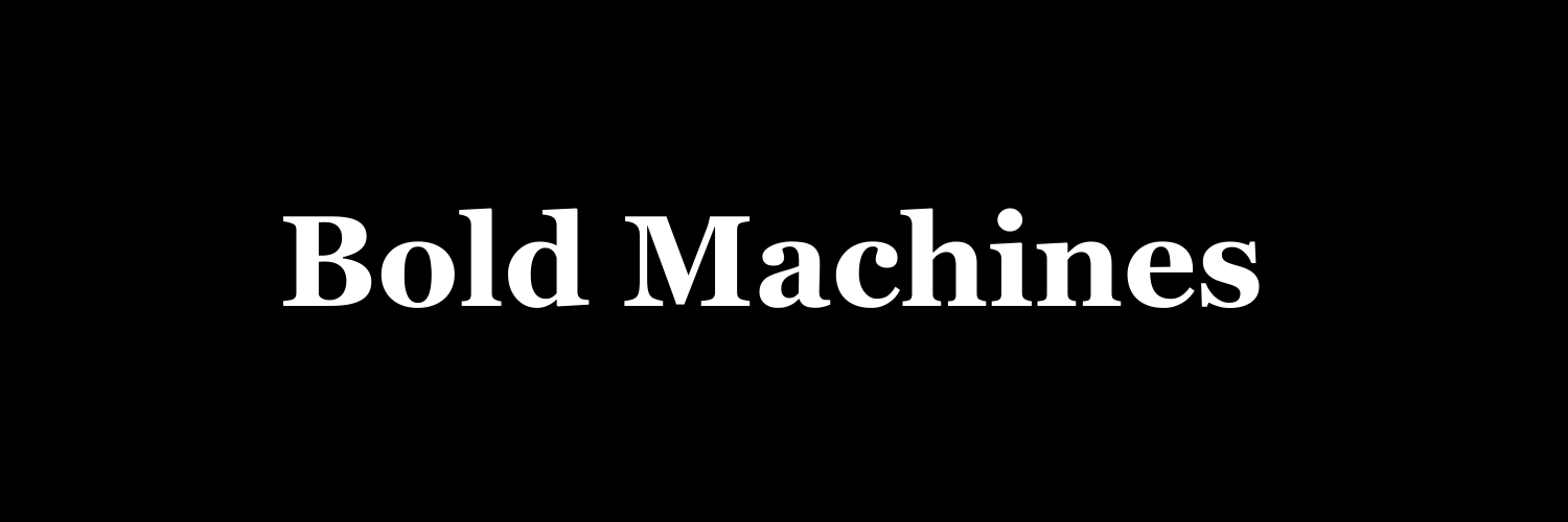 BoldMachines's profile banner image