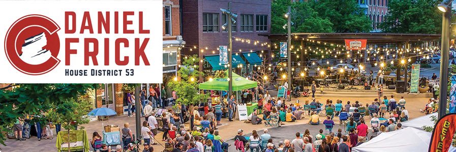 Daniel Frick For Colorado HD53 banner