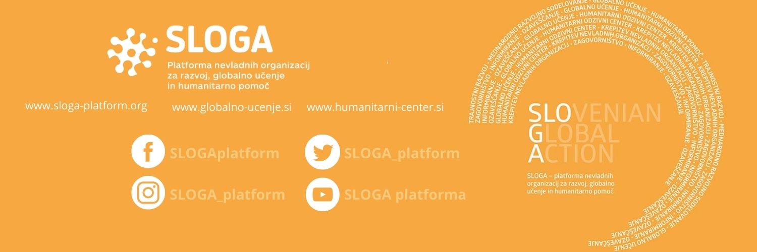 Sloga, NGO Platform banner