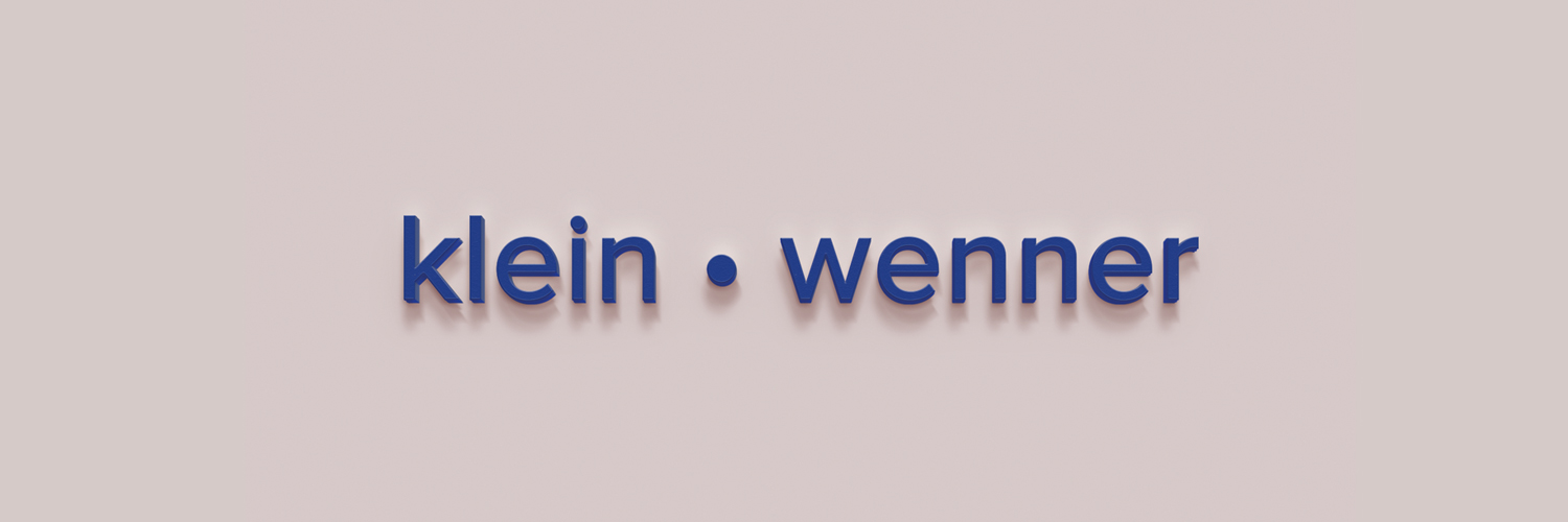 klein • wenner banner
