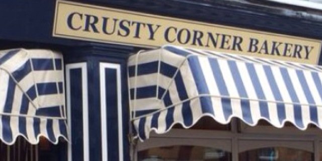 Crusty Corner Bakery banner