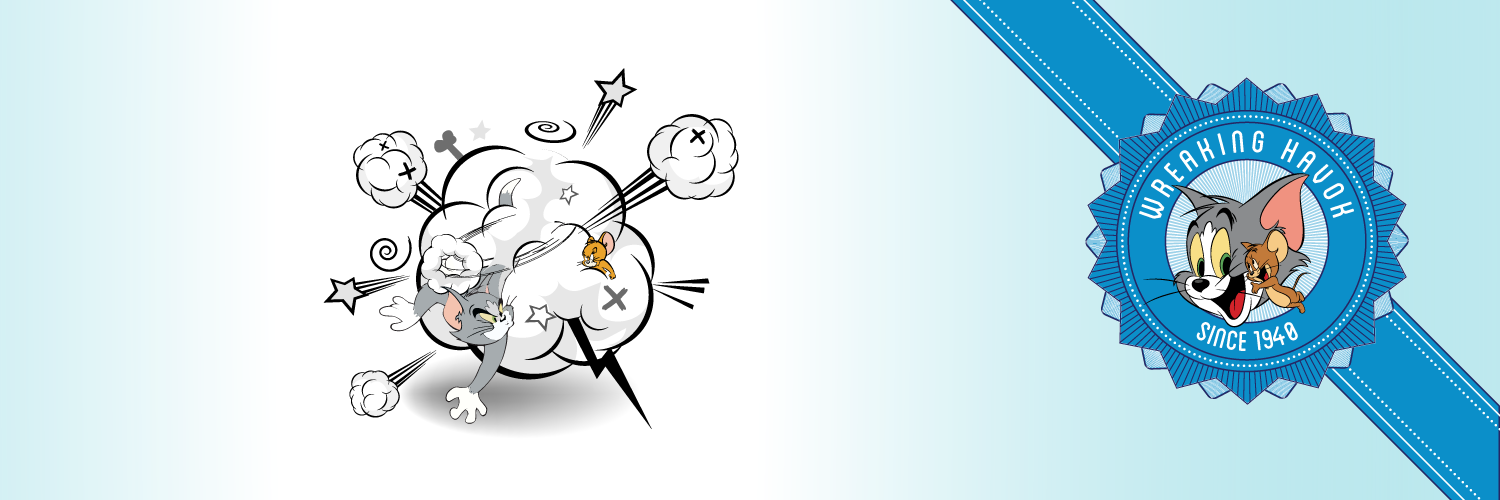 Tom and Jerry banner