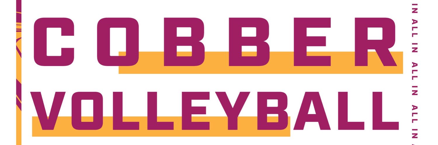 Concordia Cobber Volleyball banner