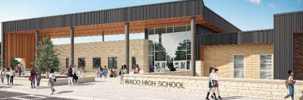 Waco High School banner