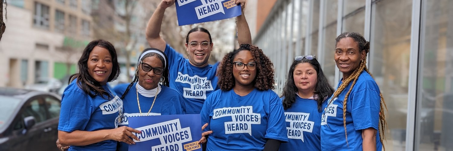 Community Voices Heard banner