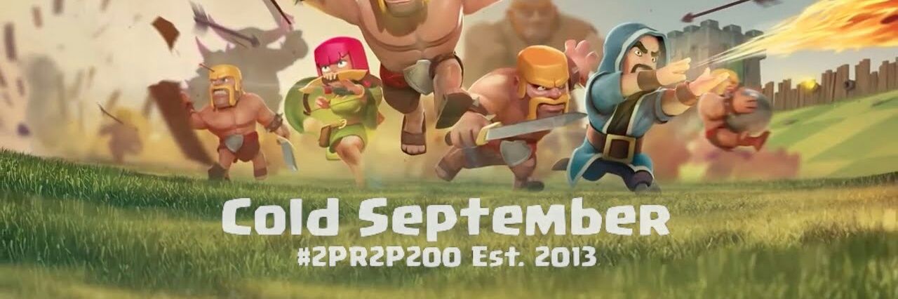 Cold September banner