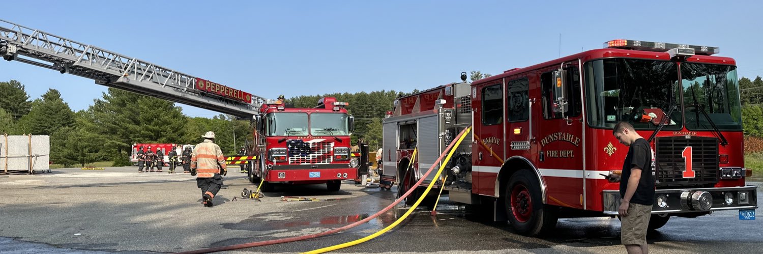 Dunstable Fire banner