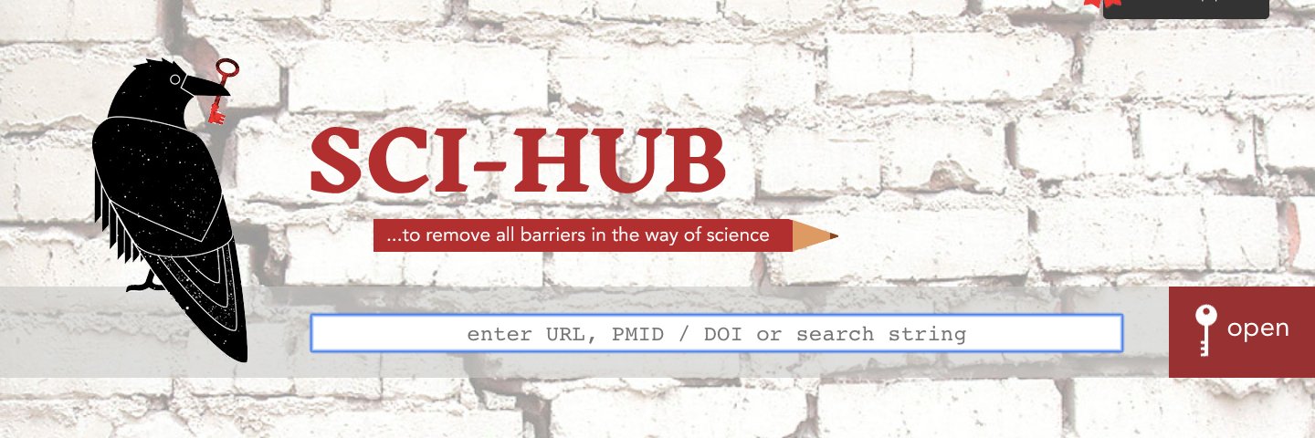 Sci Hub Updated banner