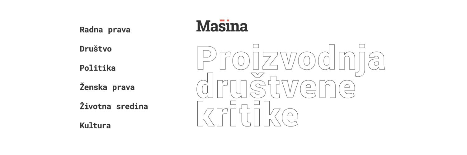 Mašina's banner