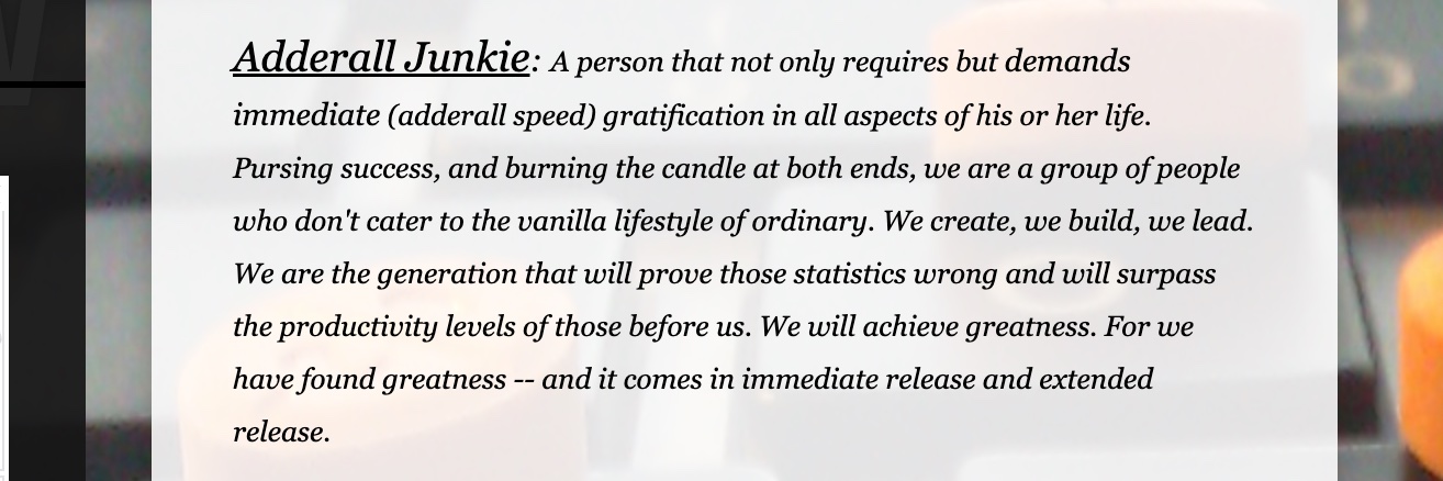 adderalljunkie's profile banner image