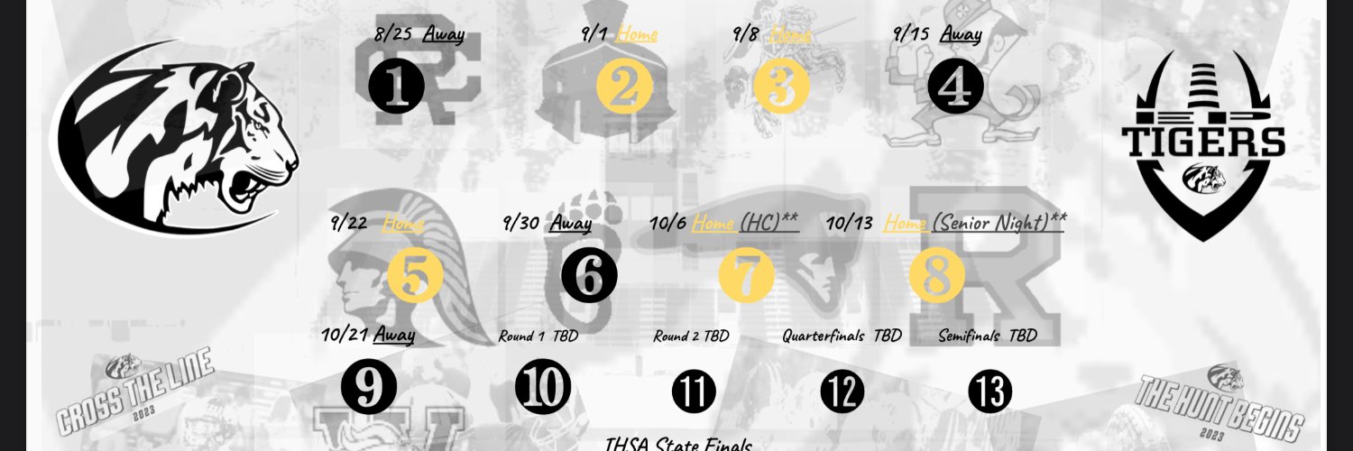 EP Tiger Football banner