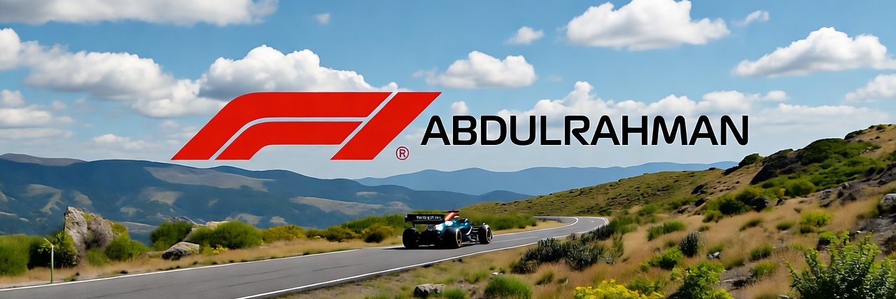 ABDULRAHMAN || F1 banner