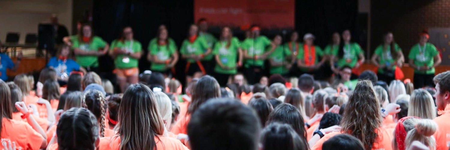 UNI Dance Marathon banner
