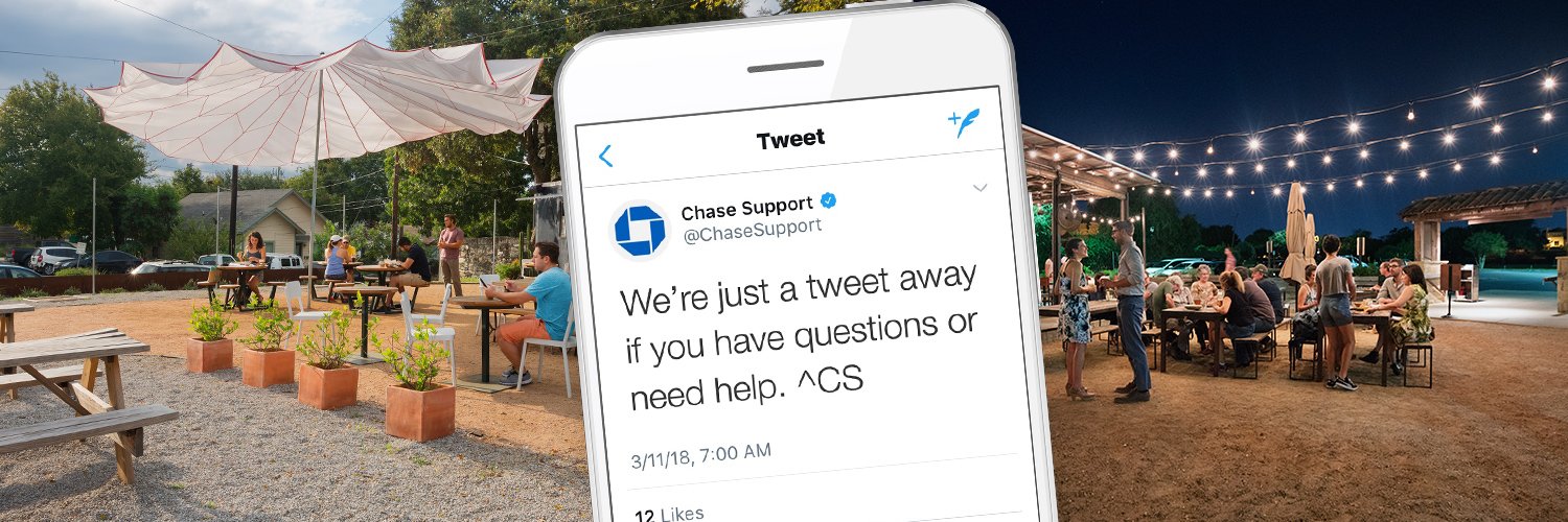 Chase Support banner