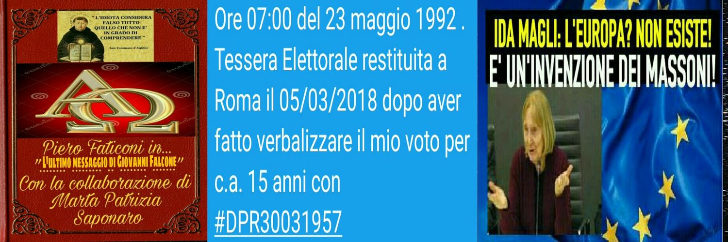 Piero Faticoni banner