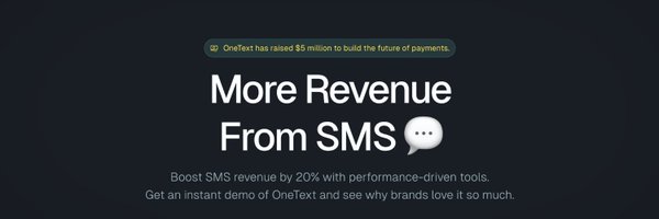 OneText Profile Banner