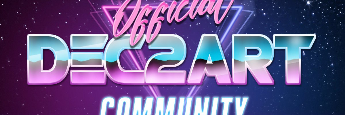 DEC2ART's profile banner image