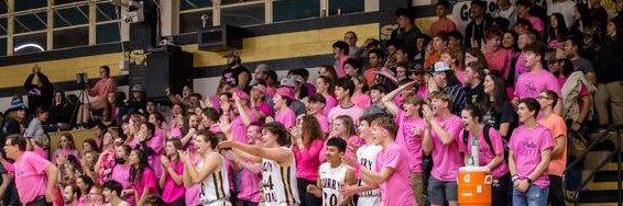 SCHS Student Section banner