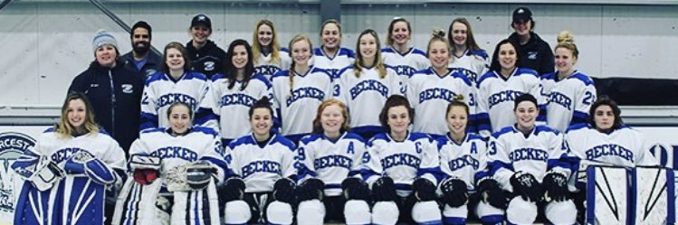 Becker Womens Hockey banner