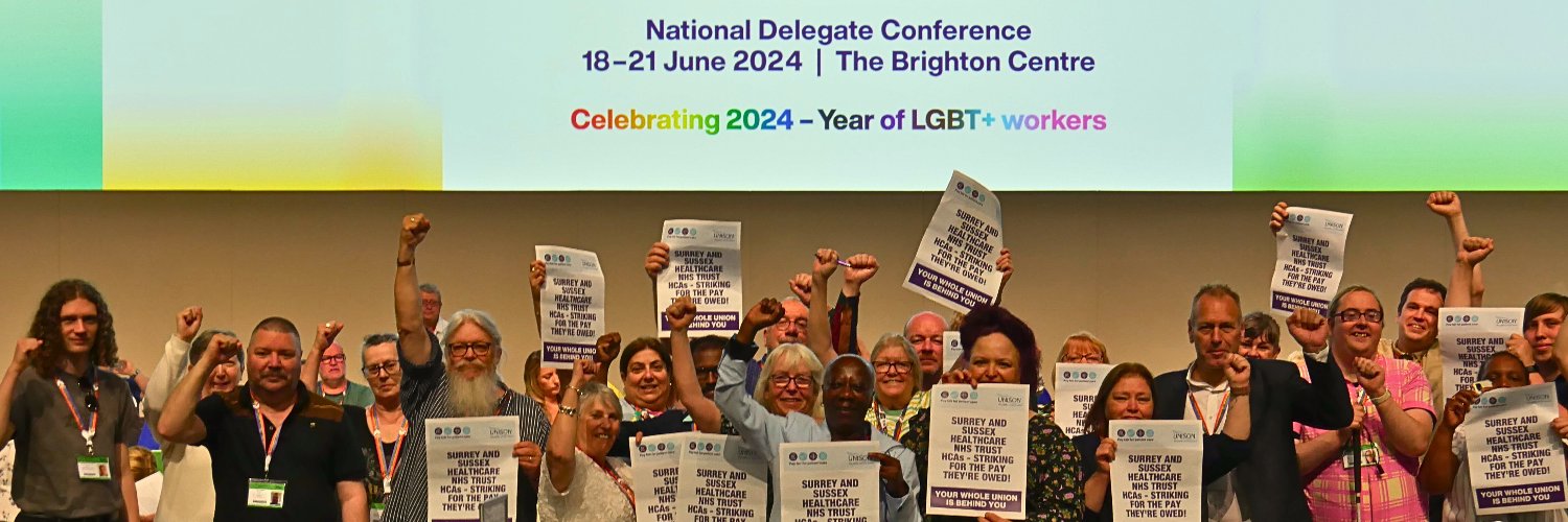 UNISON South East banner