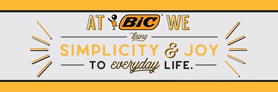BIC banner