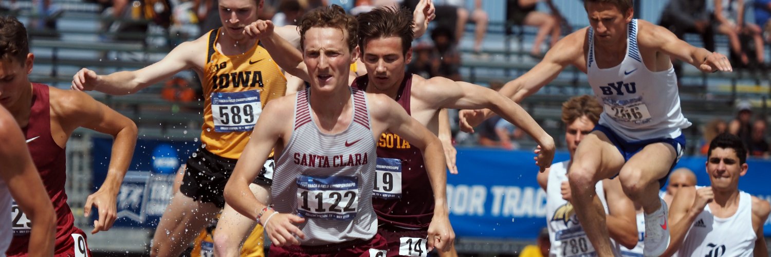 Santa Clara Cross Country/Track & Field banner