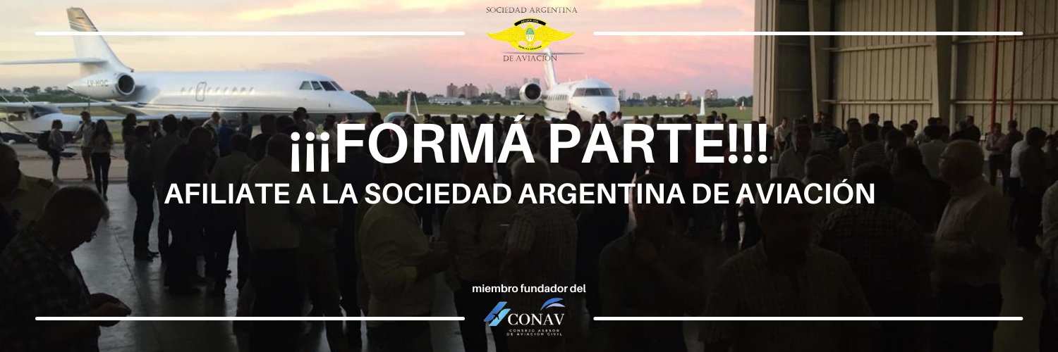 Sociedad Argentina de Aviación banner