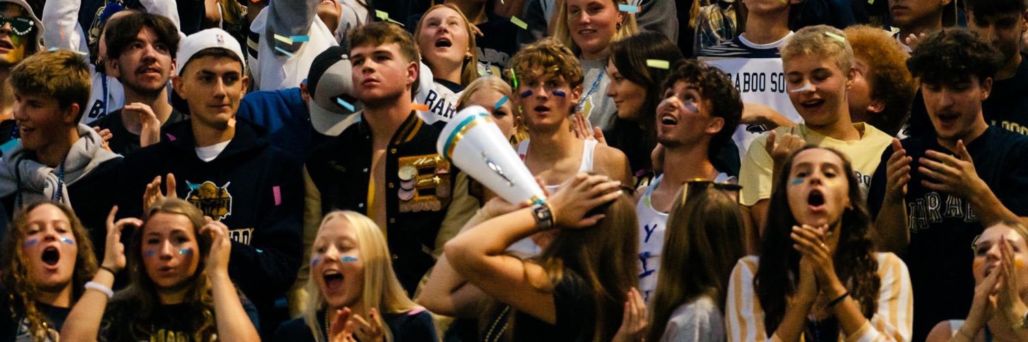 Baraboo Student Section banner