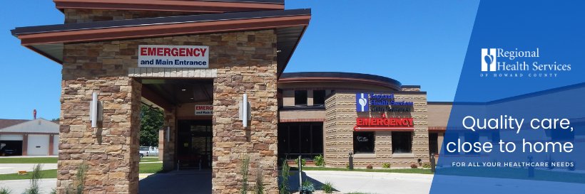 Regional Health Services of Howard County (RHSHC) banner