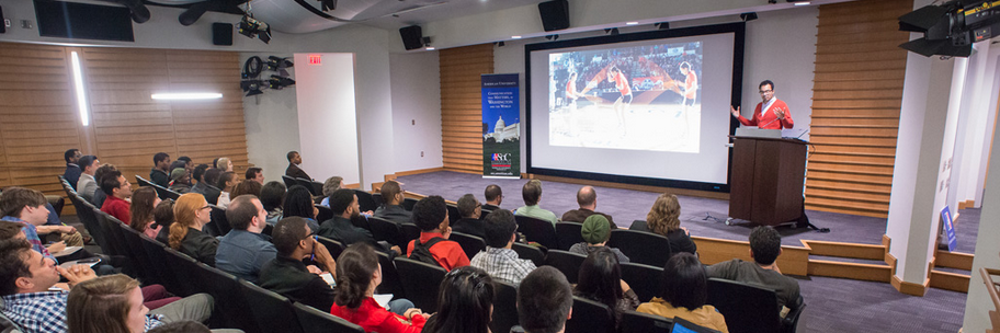 AU Game Center banner