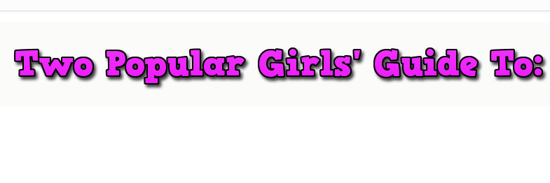 TwoPopularGirls's profile banner image