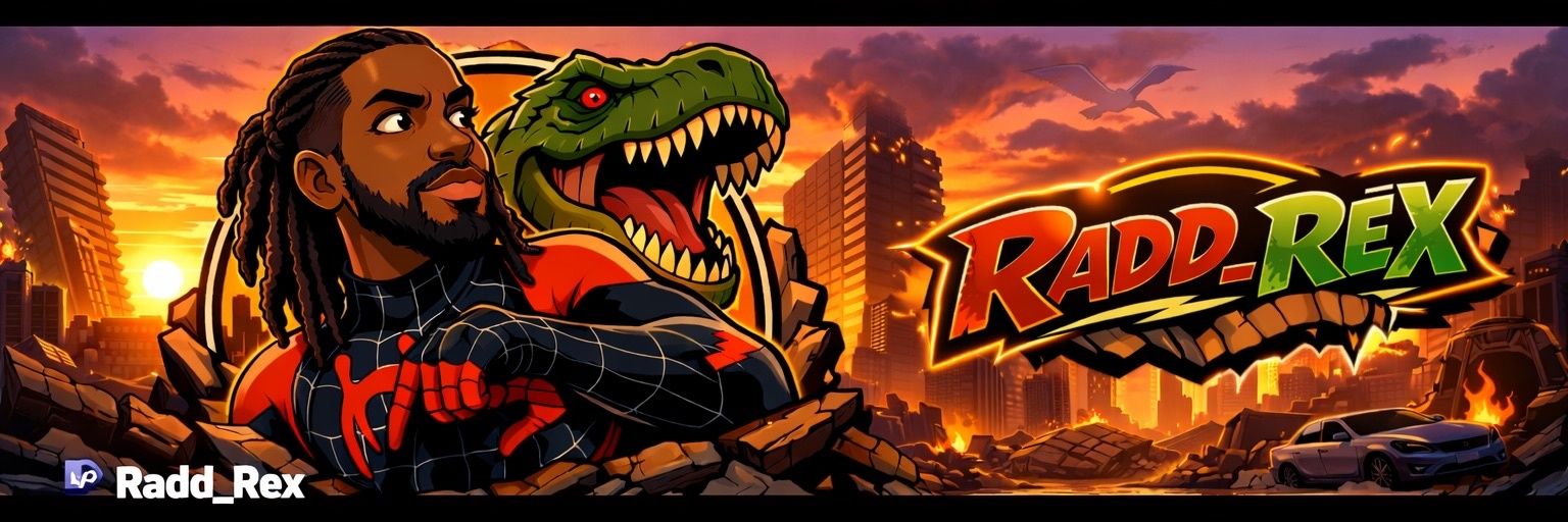 R.A.D.D☢️ Rex🦖 banner