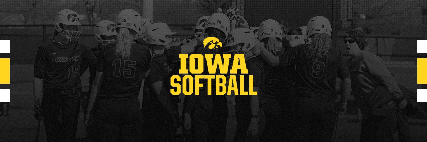 Iowa Softball's banner