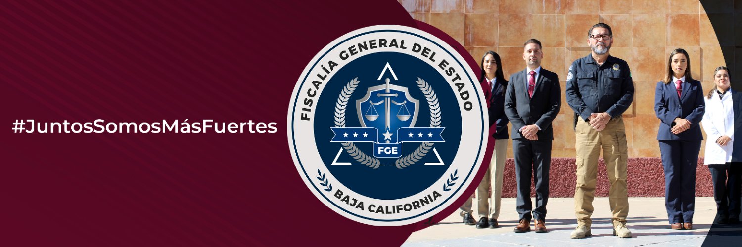 Fiscalía General del Estado de Baja California banner