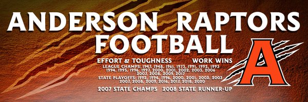 Anderson Football Profile Banner