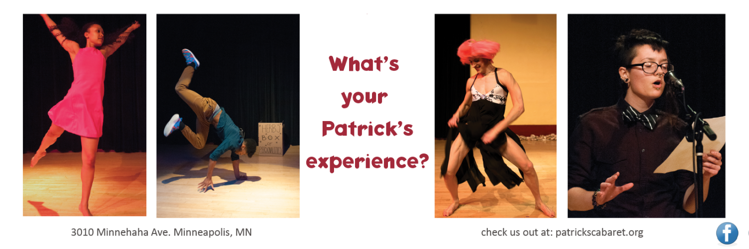 Patrick's Cabaret banner