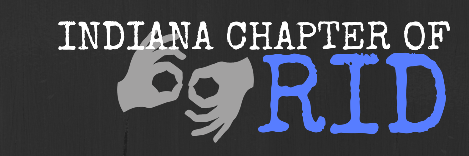 Indiana Chapter of RID banner