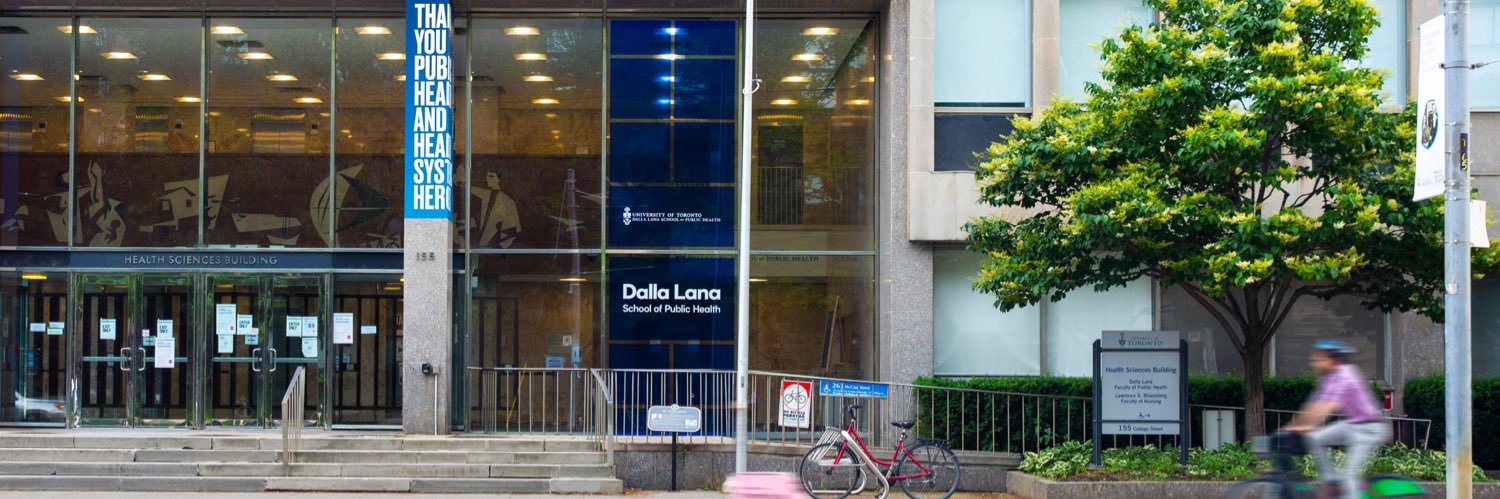 U of T Public Health banner