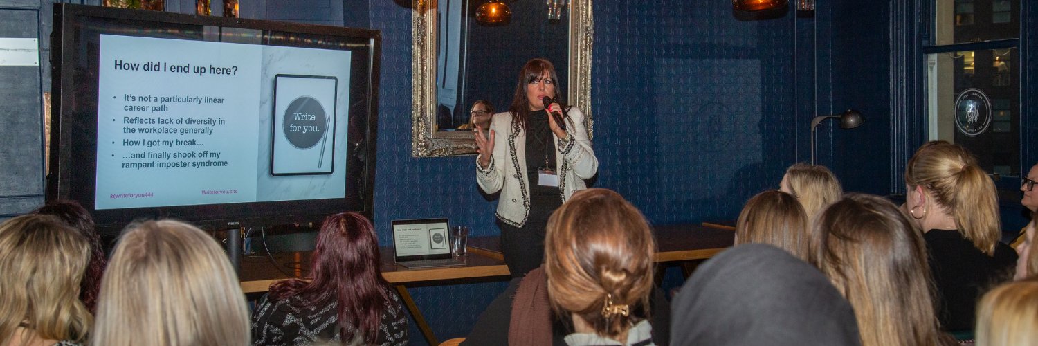 Write for you. banner