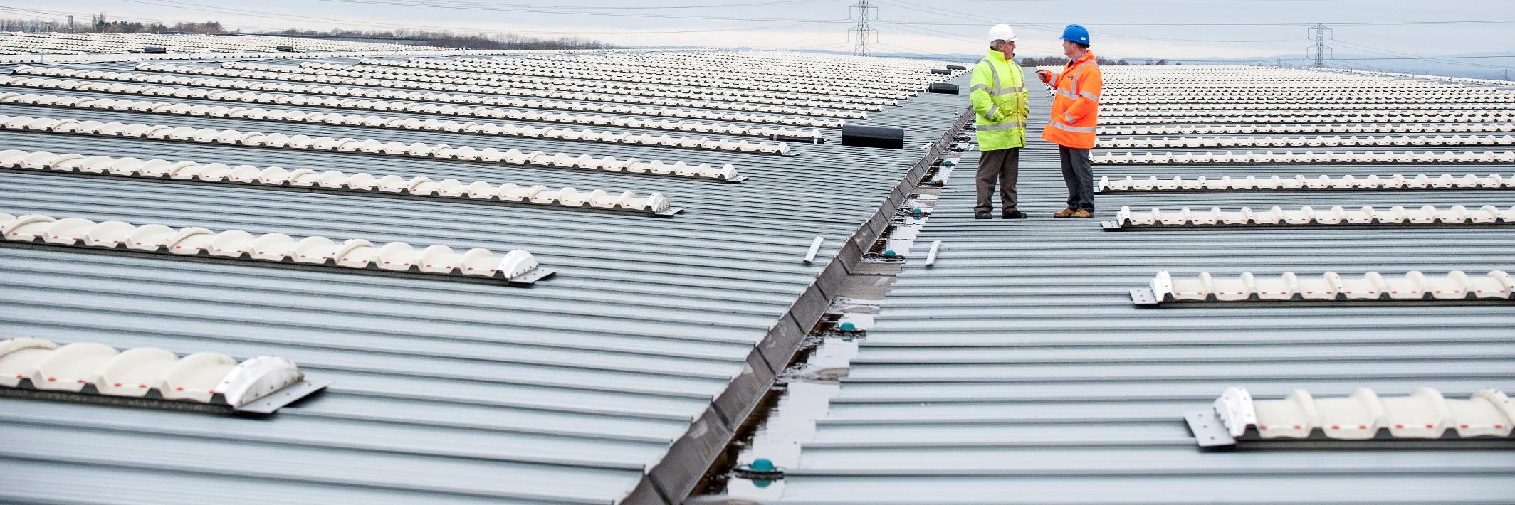 Sharmans gutter and roof refurbishment banner