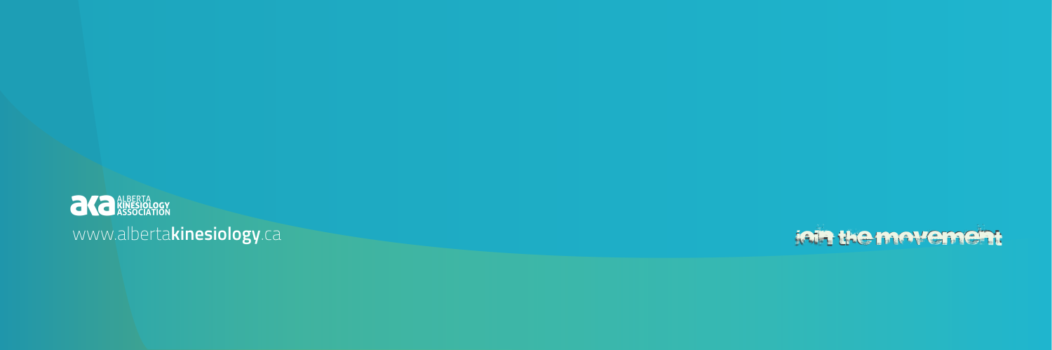 Alberta Kinesiology banner