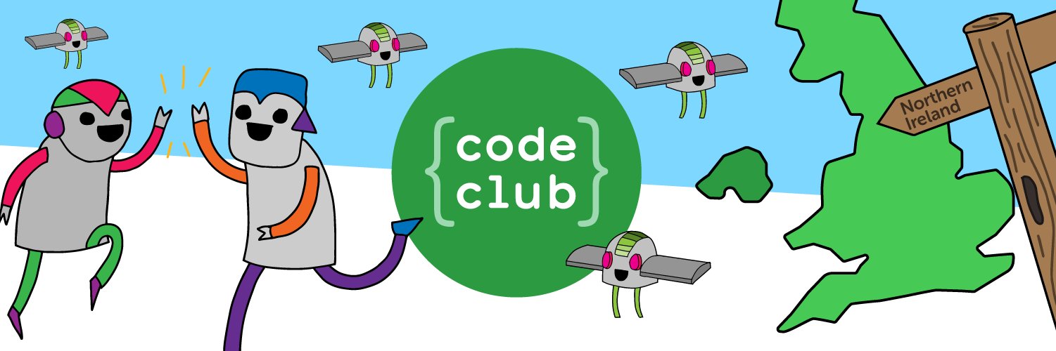 Code Club N.Ireland banner
