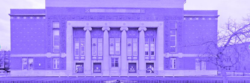 Hibbard School banner