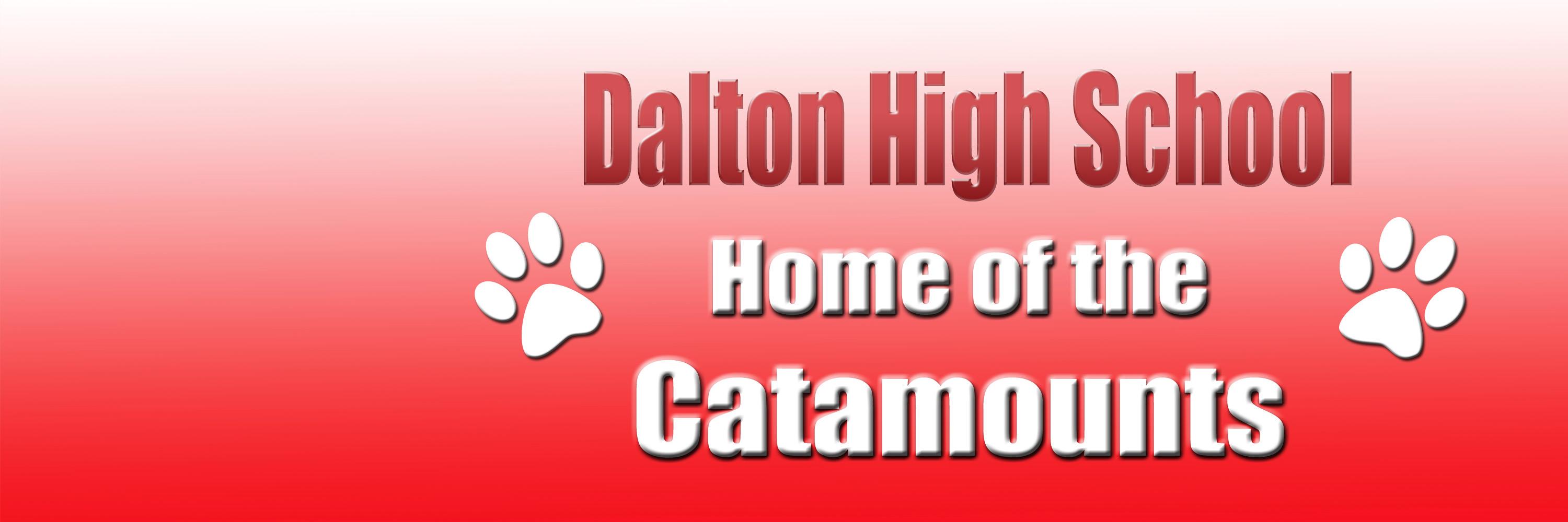 Dalton High School banner