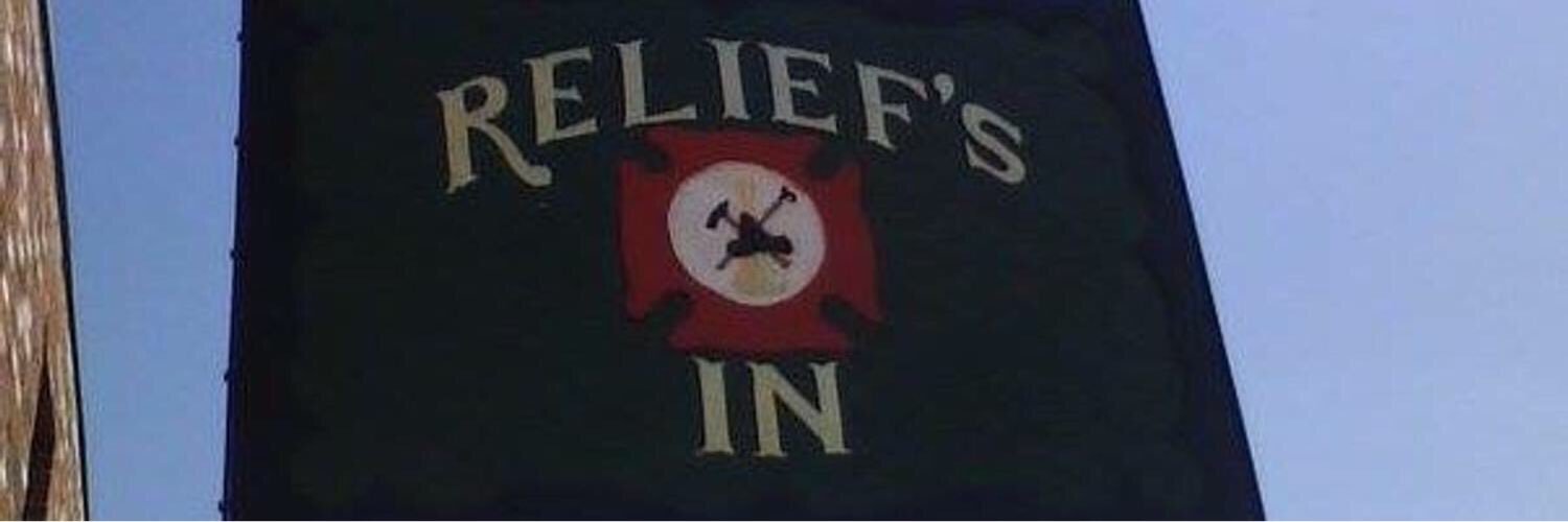 Relief's In banner