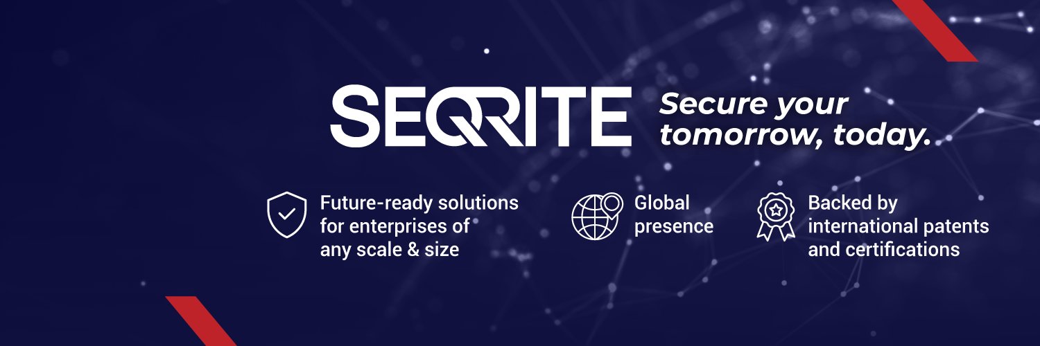 Seqrite's profile banner image