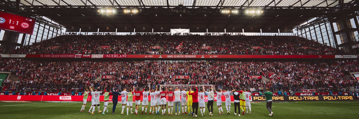 1. FC Cologne's banner